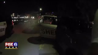 Man jumps into lake to avoid arrest