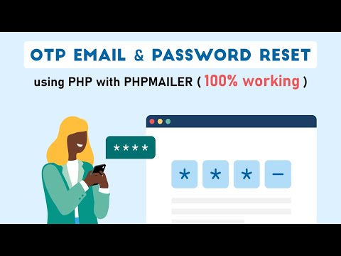 Using PHPMailer Sending OTP Code \u0026 Password Reset With PHP