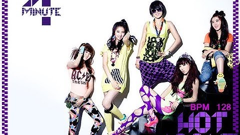 [PUMP IT UP Fiesta EX 2011] 4Minute - Hot Issue BGA