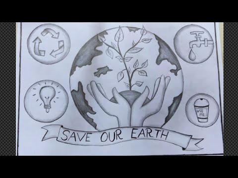 World Environment Day Drawing – India NCC