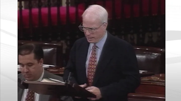 Remembering Sen. John McCain:  Campaign Finance Reform