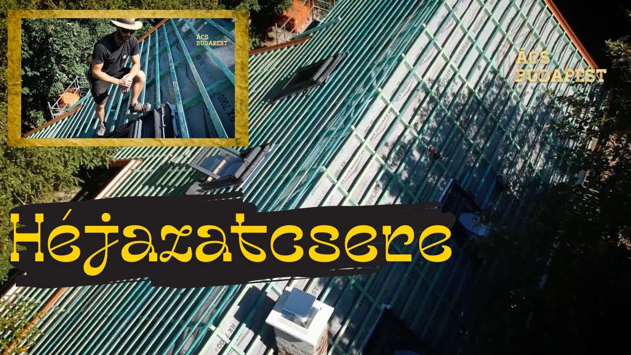 Héjazatcsere - hosszú folyáshossz, magasabb ellenléc