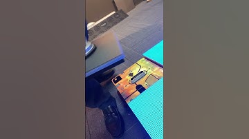 How to disassemble the LED interactive floor tile screen module