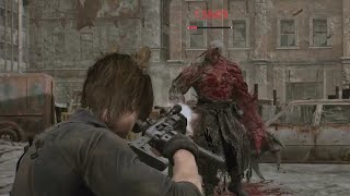 Leon Must Die Forever (LMDF) - Infinite Ammo Glitch ♾ Leon (Wolf Mode) 🐺 VS Super Tyrant