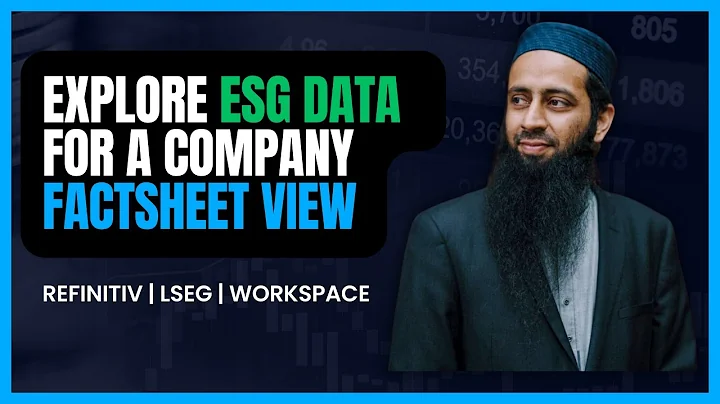 How to download ESG data for company |Factsheet View | Refinitiv Eikon Tutorial |Sustainable Finance