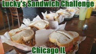 Lucky's Triple Sandwich Challenge