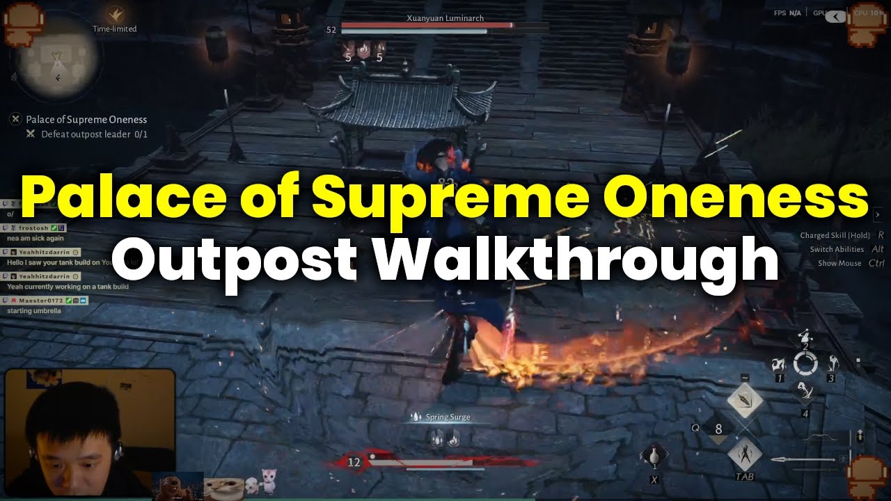 Palace of Supreme Oneness Outpost Walkthrough - Where Winds Meet