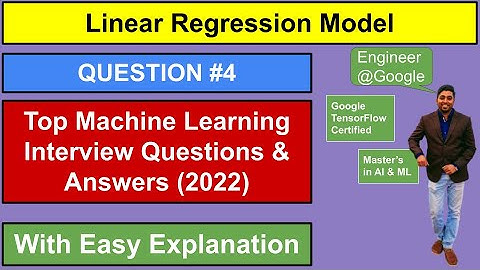 Question #4 | Linear Regression Models | Correlation | ML Interview Questions & Answers  (2022)