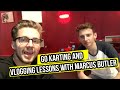 GO KARTING AND VLOGGING LESSONS WITH MARCUS BUTLER | GeorgeMasonTV