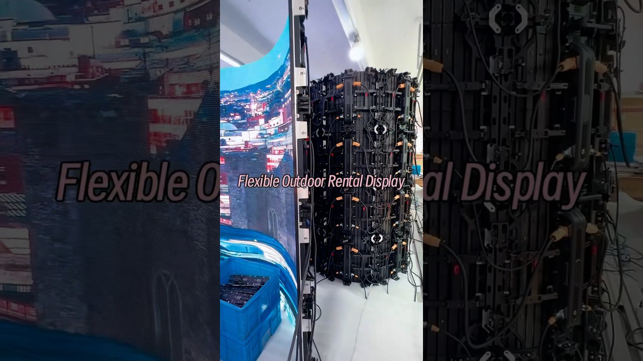 Flexible rental outdoor display! 