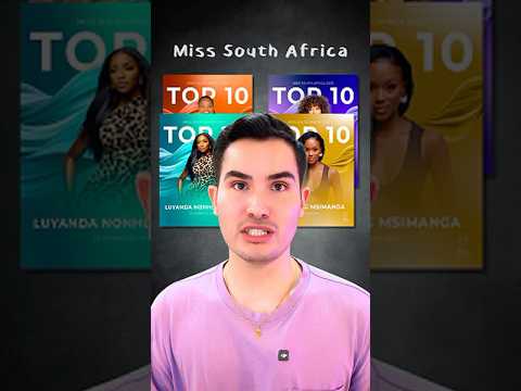 The REAL Front Runners Of Miss South Africa 2025