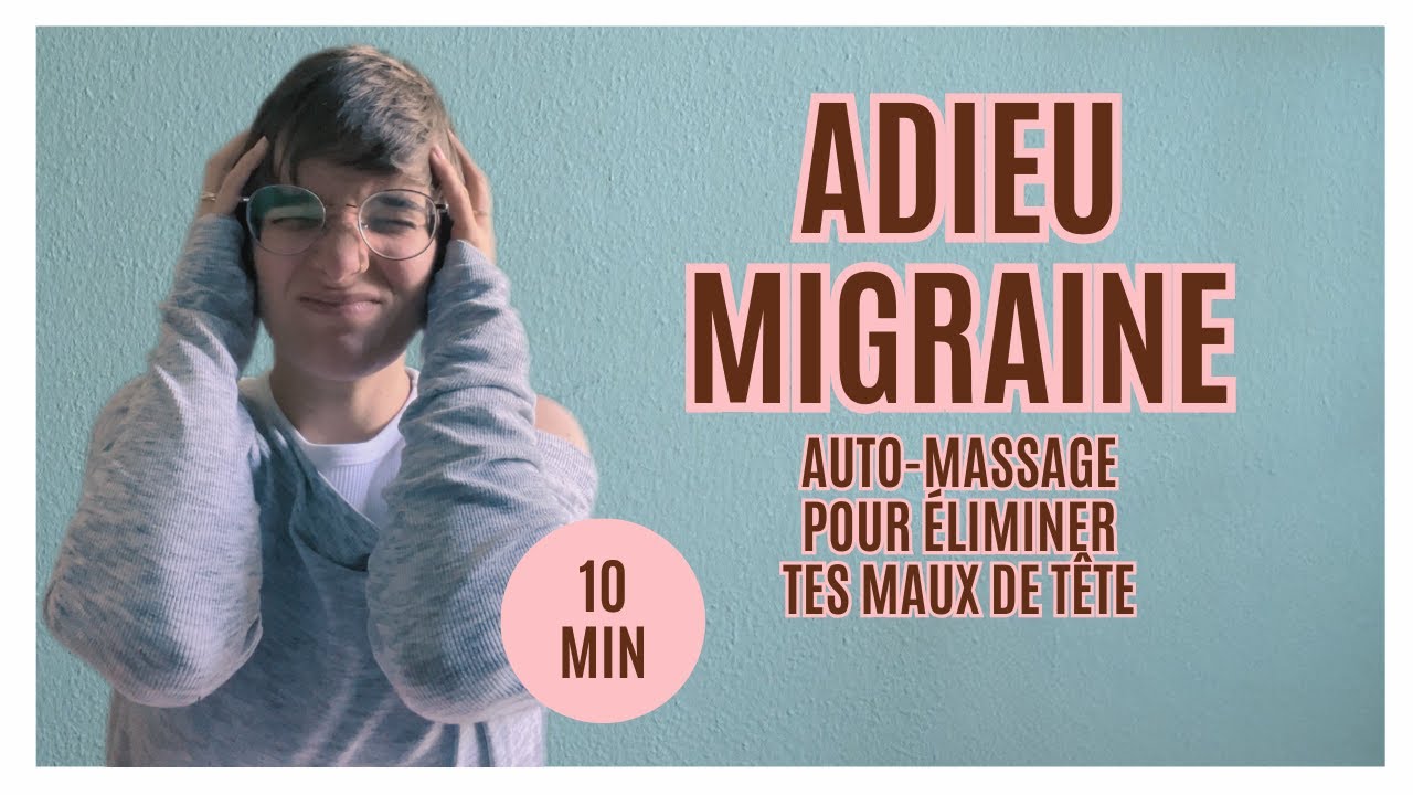 SOS MAUX DE TÊTE : 10 min d'auto-massage thérapeutique | SOULAGE LA TENSION