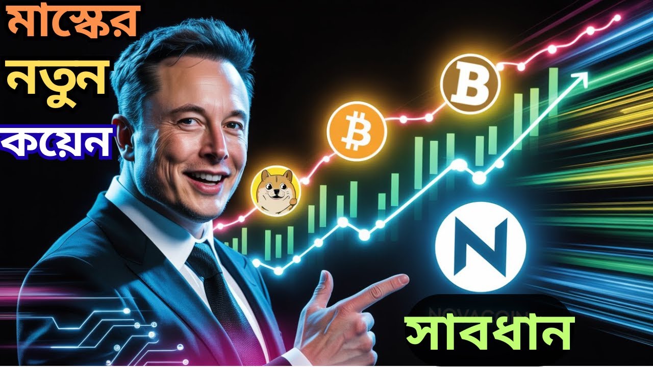 ইলন মাস্কের নতুন ক্রিপ্টো কয়েন| Elon Musk's New Crypto Coin – Will It Take Over Dogecoin?