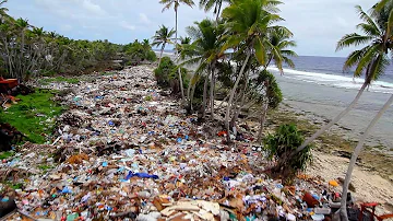 Quel de déchets plastiques terrestres Trouve-t-on en mer ?