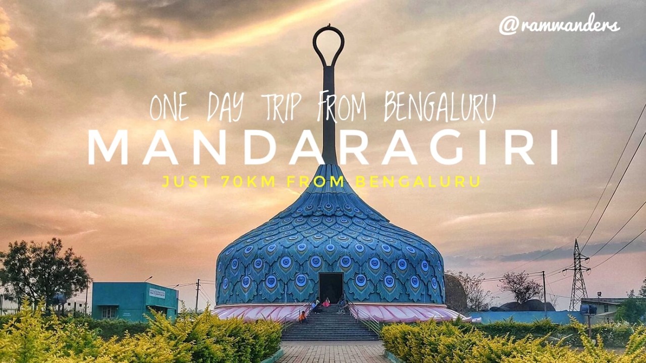 Mandaragiri & Mydala Lake | Best One Day Trip Near Bangalore | VLOG - 9