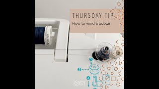 Thursday Tip: How to wind a bobbin