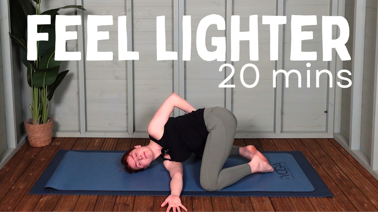 Yoga to ease fatigue | Grounded 20 min flow