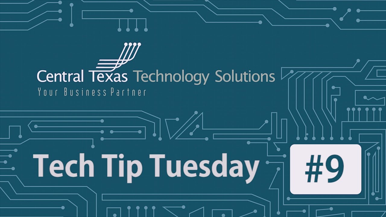 Tech Tip #9: Virus Protection