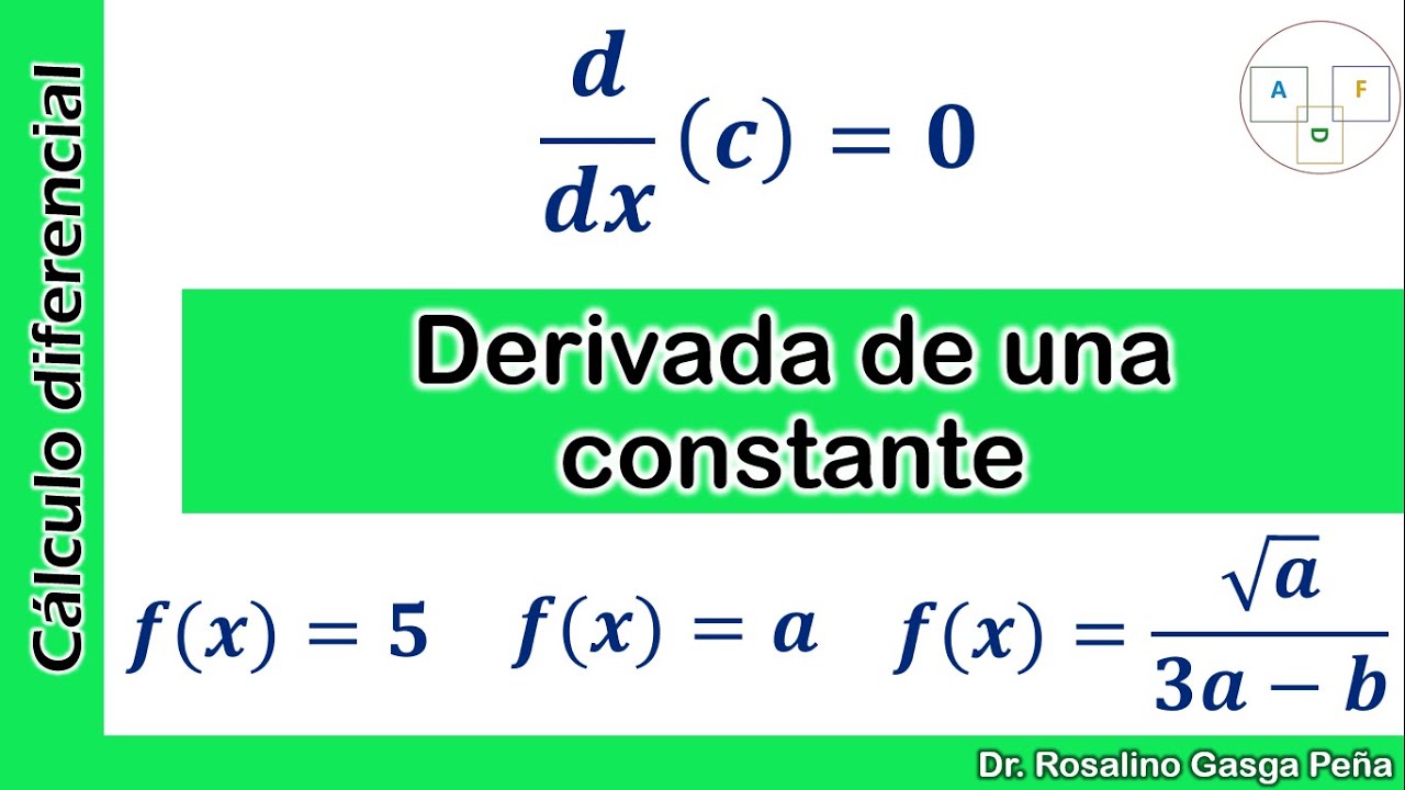 Como se hace una derivada