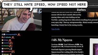 xQc Can't Believe iShowSpeed is Not on Forbes 2024's Top Creators List News