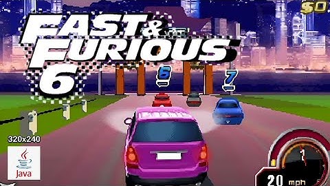 Fast and Furious 6 (Java Games)