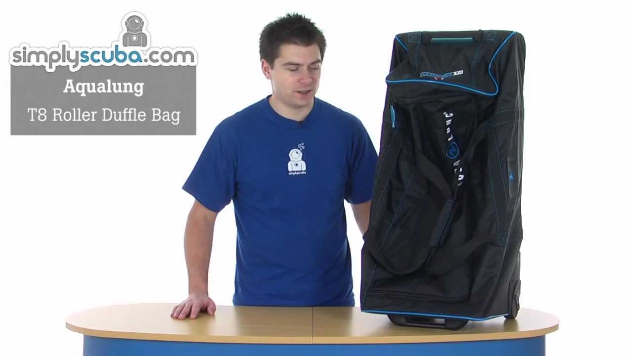 Aqualung T8 Roller Duffel Bag - www.simplyscuba.com