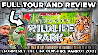 Our Day At The Lincolnshire Wildlife Park & Parrot Zoo, Friskney - Full Tour & Review 4K 2023