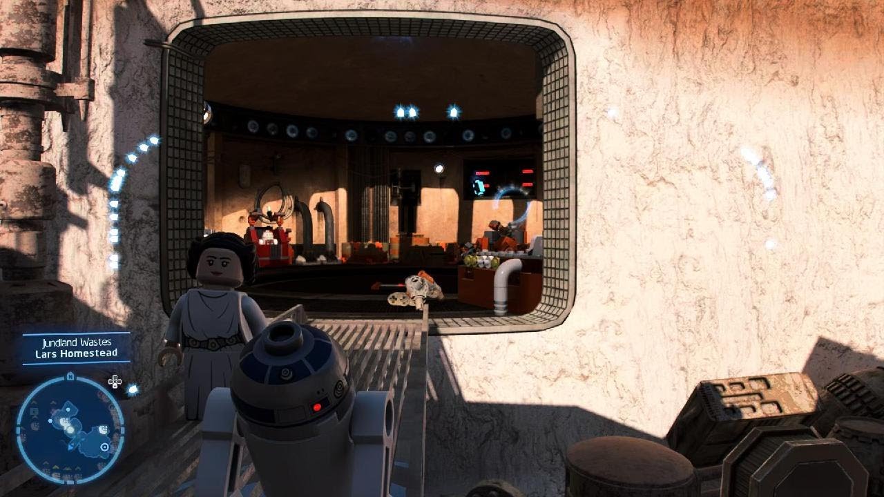 Luke's Oil Bath Kyber Brick Location & Solution LEGO Star