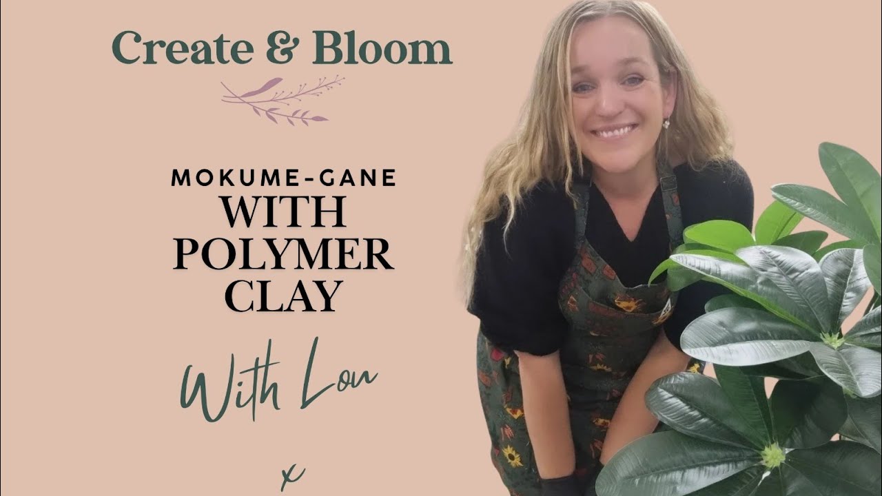 Mokume Gane Technique: Creating Stunning Metallic Patterns in Polymer Clay with Bloom Drops