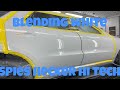 Quick blend on solid white Durango with Axalta Spies Hecker