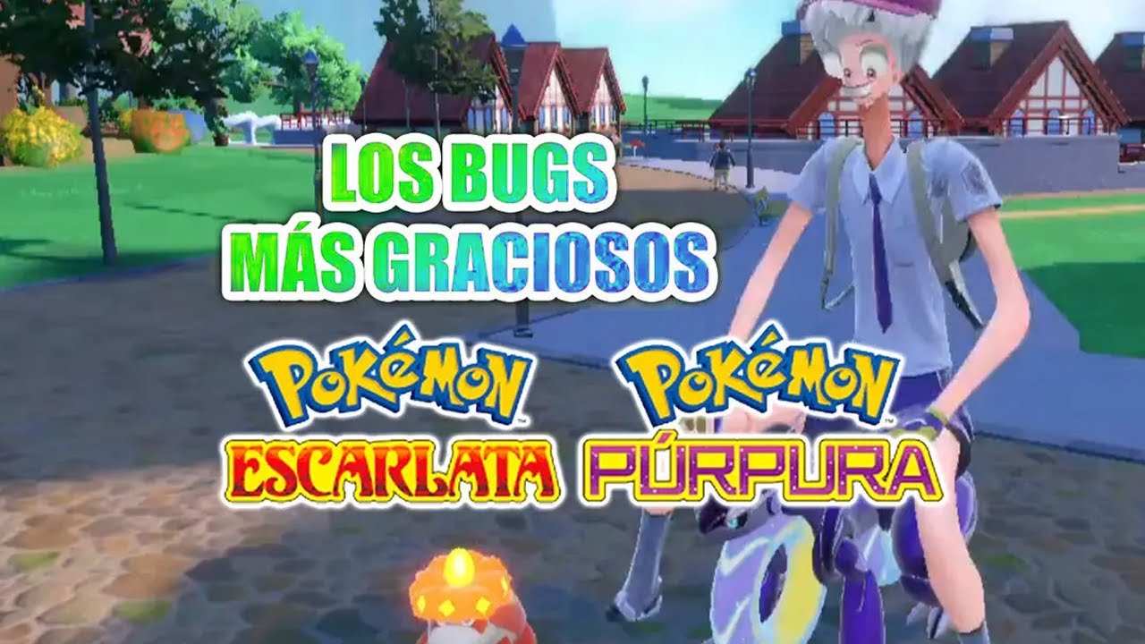 Bugs y fallos de Pokémon Escarlata y Púrpura muy surrealistas