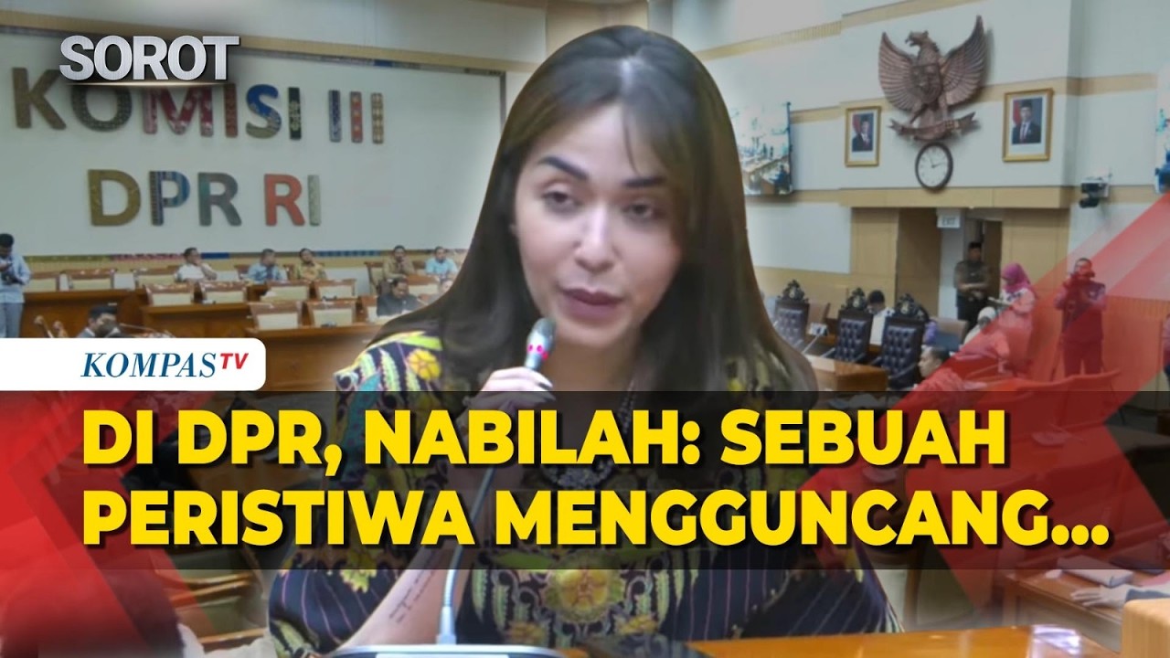 [FULL] Di DPR, Nabilah O’Brien Beri Penghormatan ke Presiden Prabowo-Maafkan Kasus Bibi Kelinci