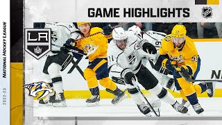 Kings @ Predators 1/21 | NHL Highlights 2023