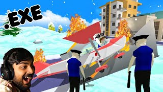 Funny Plane Crash - Dude Theft Wars Funny Moments #18 - Golun Gaming