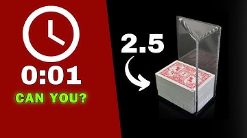 1-Second Drill - My Favorite Deck Estimation Drill