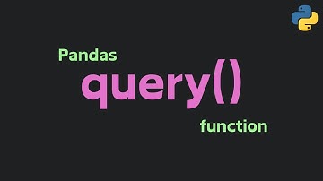 Python Pandas Query Function Explained in 1 Minute
