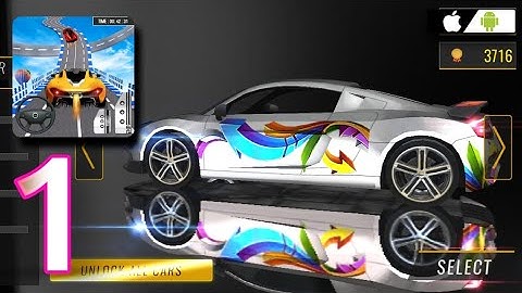 Extreme Car Racing Stunts - Impossible Tracks Gameplay Walkthrough part 1 - Android & Ios Game