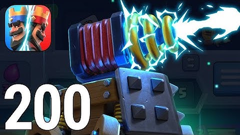 Clash Royale Gameplay Walkthrough Part 200 - Giant Sparky Best Deck (iOS, Android)