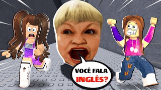 FUJA DA CABEÇA FEIA GIGANTE no ROBLOX!! Escape Angry Head