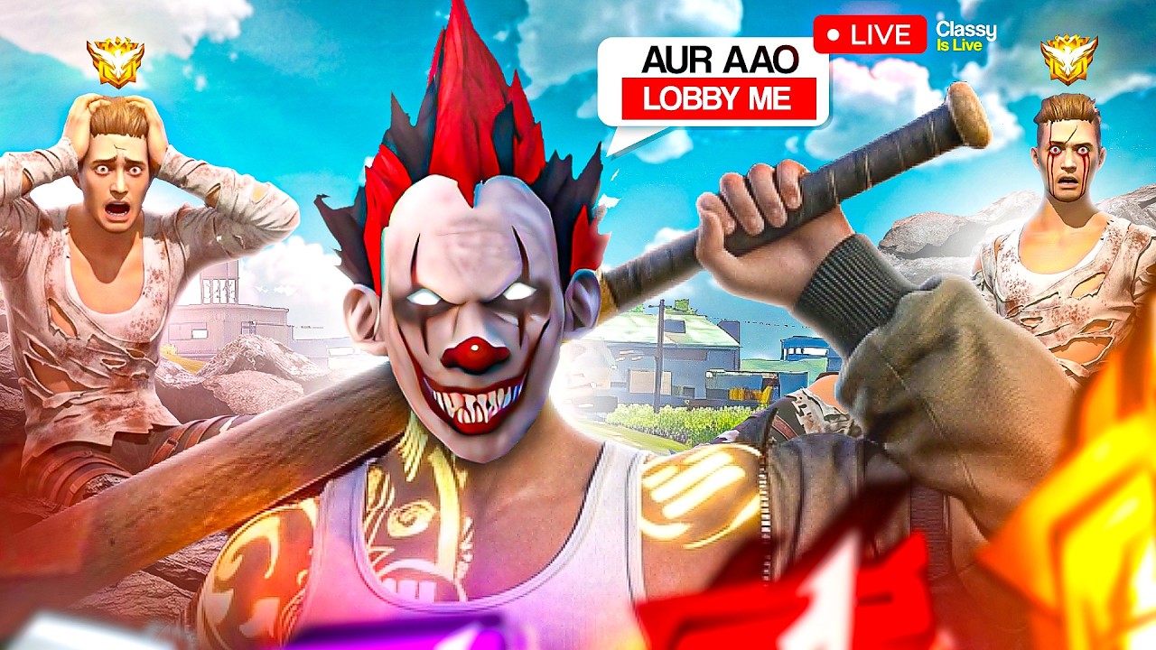 Late For New Season | ONLY BOOYAH OR ❓ Classy Is Live 👽 #freefirelive