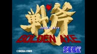 Golden Axe - character introduction. (1989)