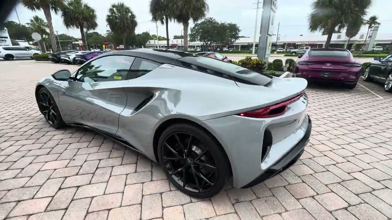 2026 Lotus Emira Turbo SE Zinc Grey L6-B40246 - YouTube