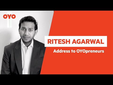 Ritesh Agarwal | Address to OYOpreneurs