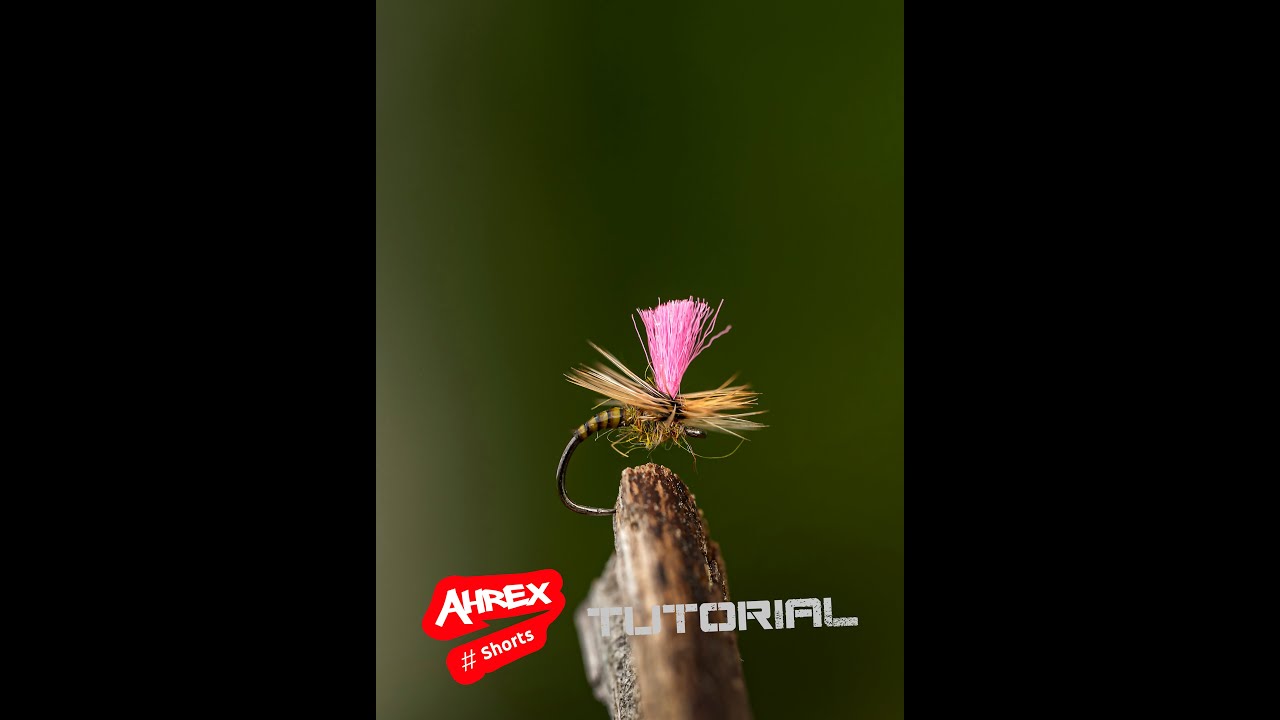 Ahrex - Pink Post Parachute - tied by Stefan Larsson 