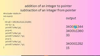 GATE CSE lecture 3    pointer arithmetic in C