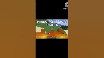 Minecraft Logic part 6 #foryou #minecraft #minecraftmeme #memes