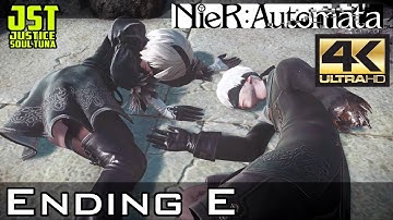 Nier Automata – Ending E (True Ending) [4K-60fps, Xbox One X]