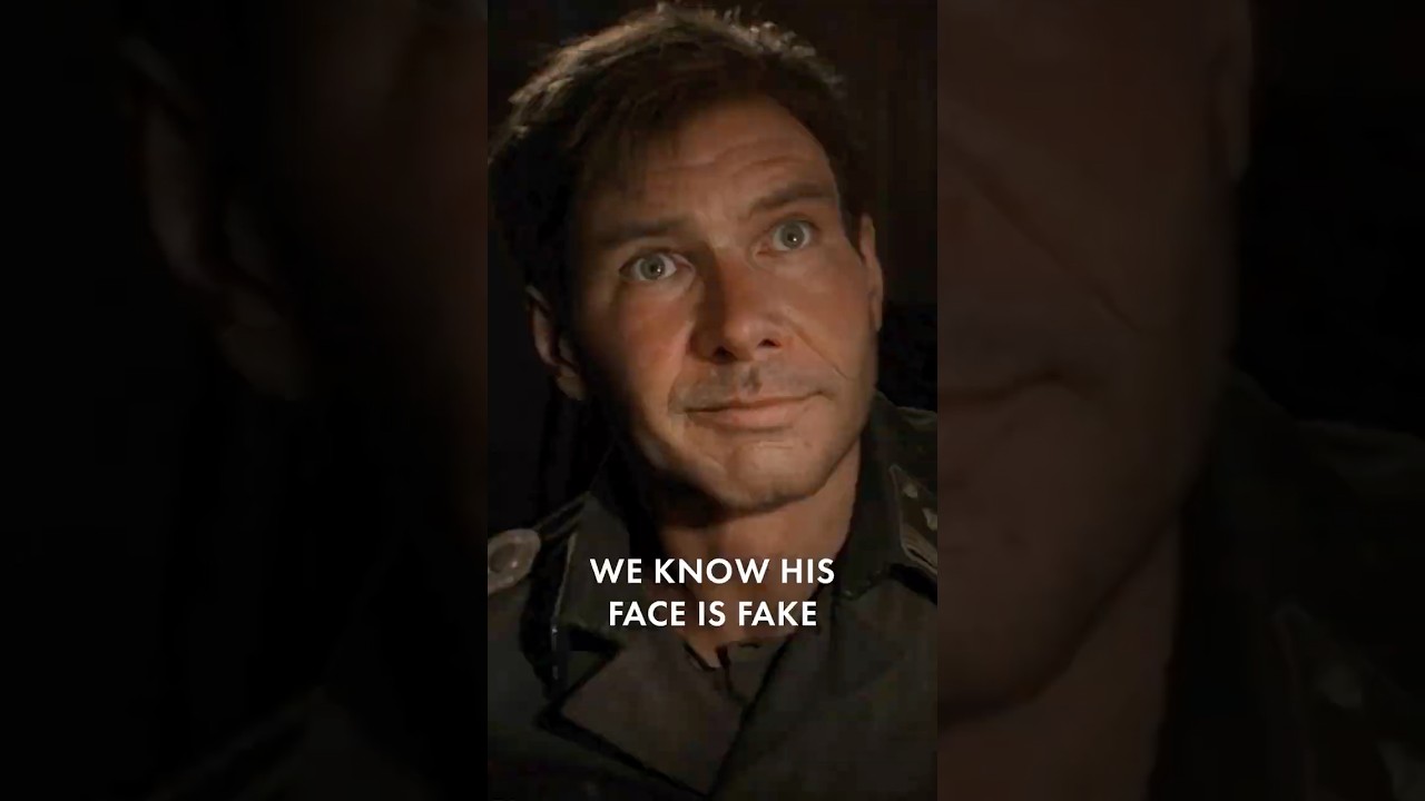 The problem with de-aged Indiana Jones #indianajones #vfx #dialofdestiny #movie #patrickhwillems