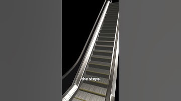 why do escalators have brushes on sides?