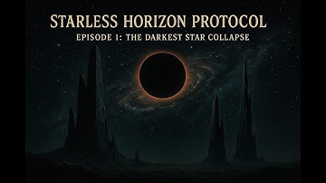 Starless Horizon Protocol ⚡️ Ep 1: The Darkest Star Collapse | Prog Rock Instrumental Space Rock